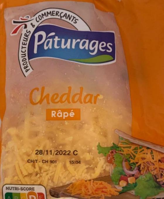 Fotografie - Cheddar Rapé Páturages