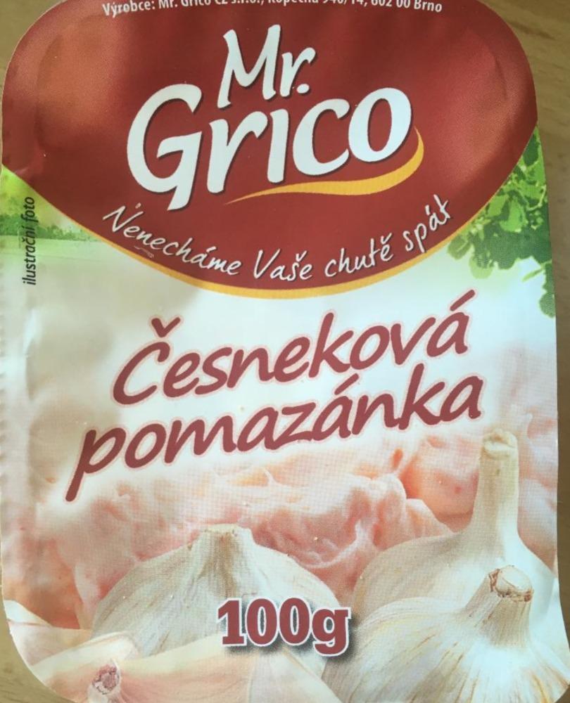 Fotografie - česneková pomazánka Mr.Grico