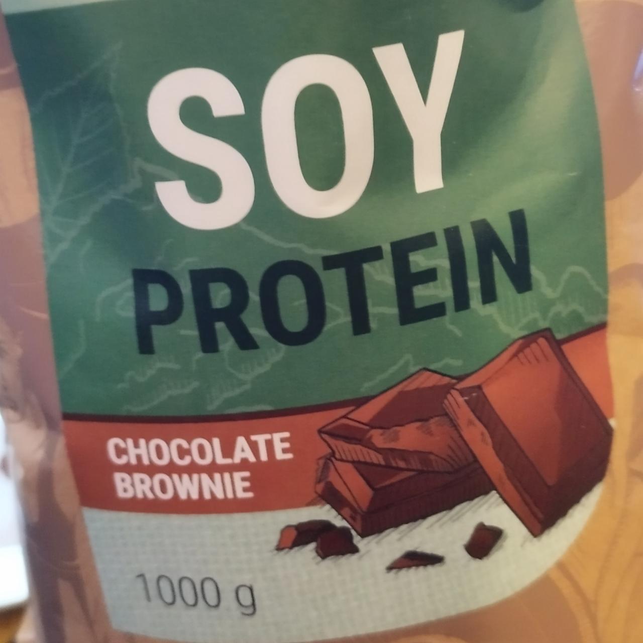 Fotografie - Soy protein chocolate brownie Protein & Co.