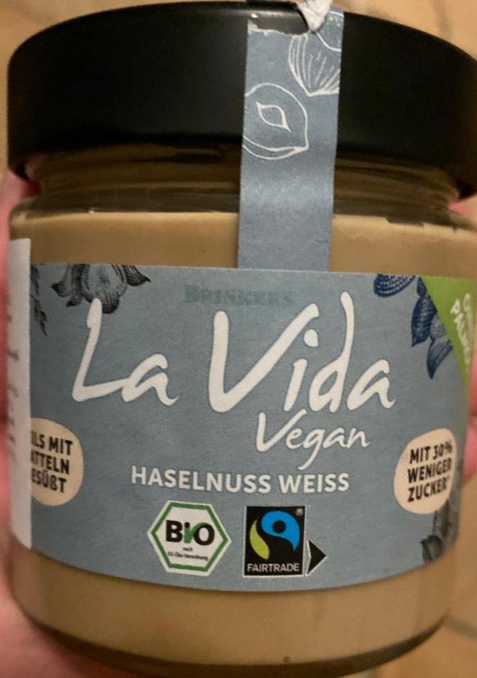 Fotografie - La vida vegan haselnuss weiss Brinkers