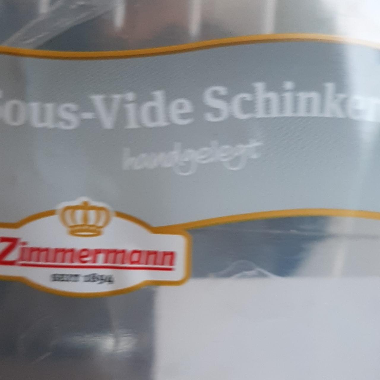 Fotografie - Sous-vide schinken Zimmermann