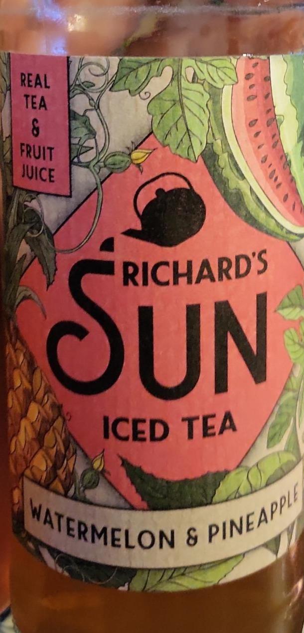 Fotografie - Watermelon & pineapple Richard's Sun Iced Tea