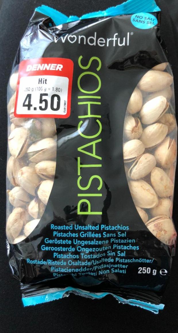 Fotografie - Pistachio Roasted No Salt Wonderful