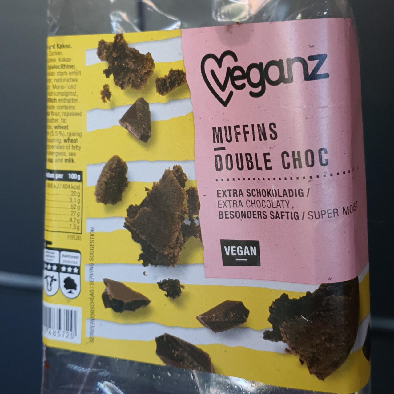 Fotografie - Muffins Double Choc Veganz