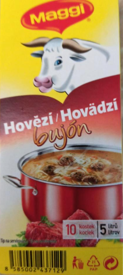 Fotografie - Hovězí bujón Maggi