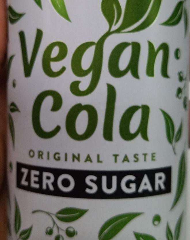 Fotografie - Vegan Cola zero sugar Allegro