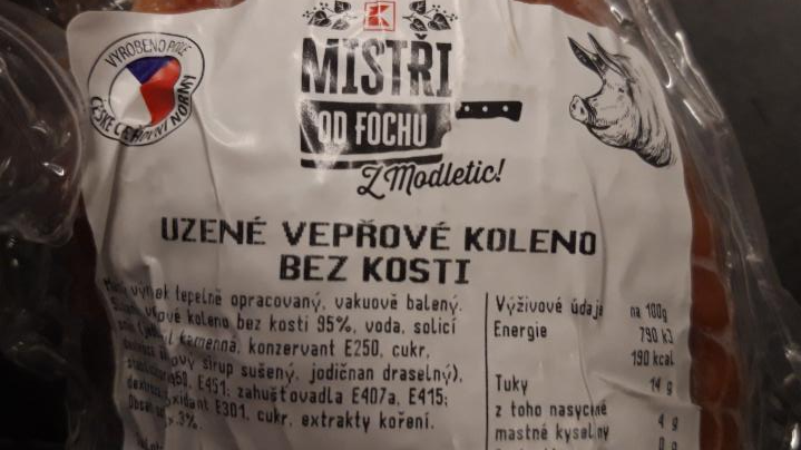 Fotografie - uzené vepřové koleno bez kosti