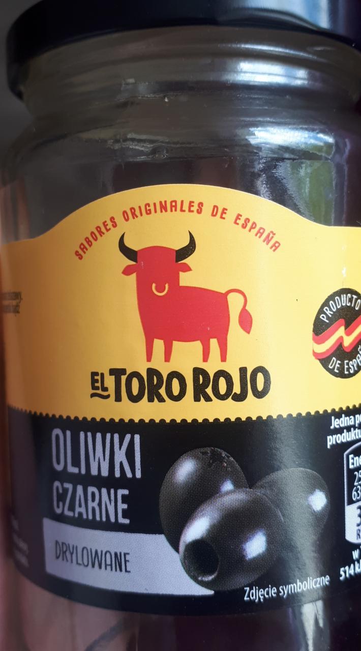 Fotografie - Oliwki Czarne drylowane El Toro Rojo