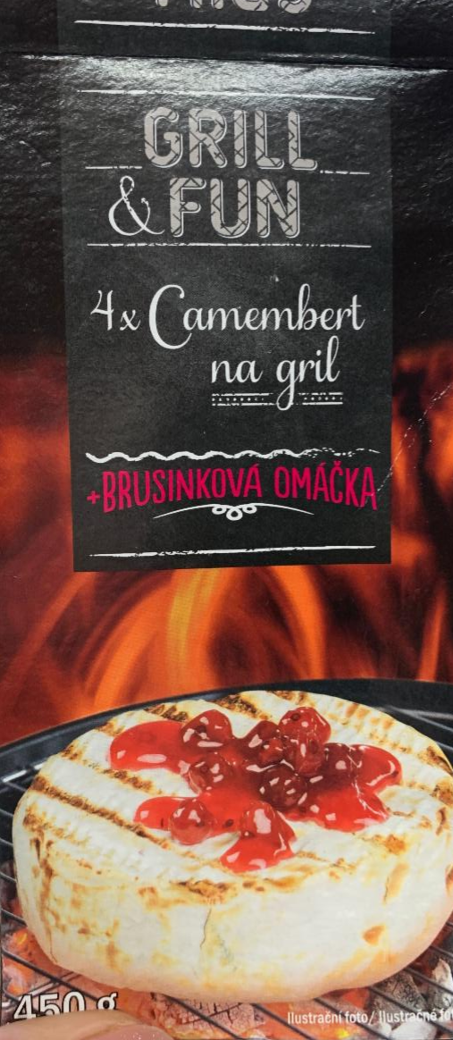 Fotografie - brusinková omáčka z camembert na gril Grill & Fun