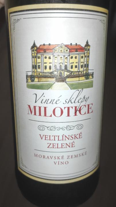 Fotografie - Vinné sklepy Milotice Veltínské zelené