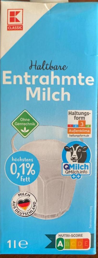 Fotografie - Haltbare Entrahmte Milch K-Classic