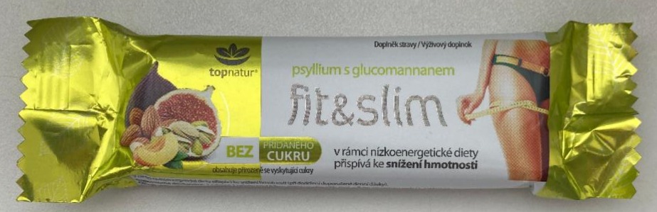 Fotografie - Tyčinka Psyllium fit&slim Topnatur