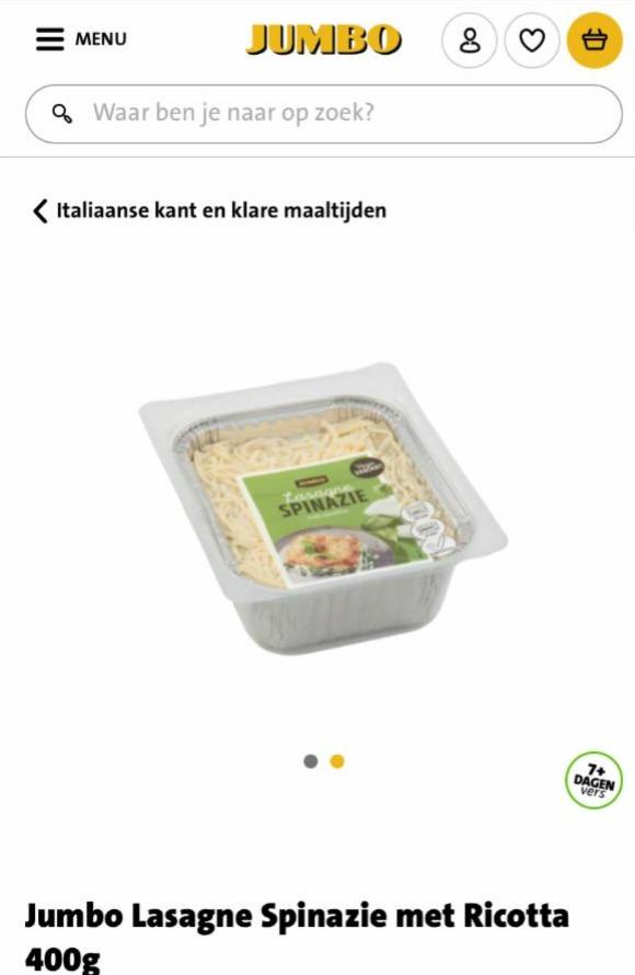 Fotografie - jumbo lasagne