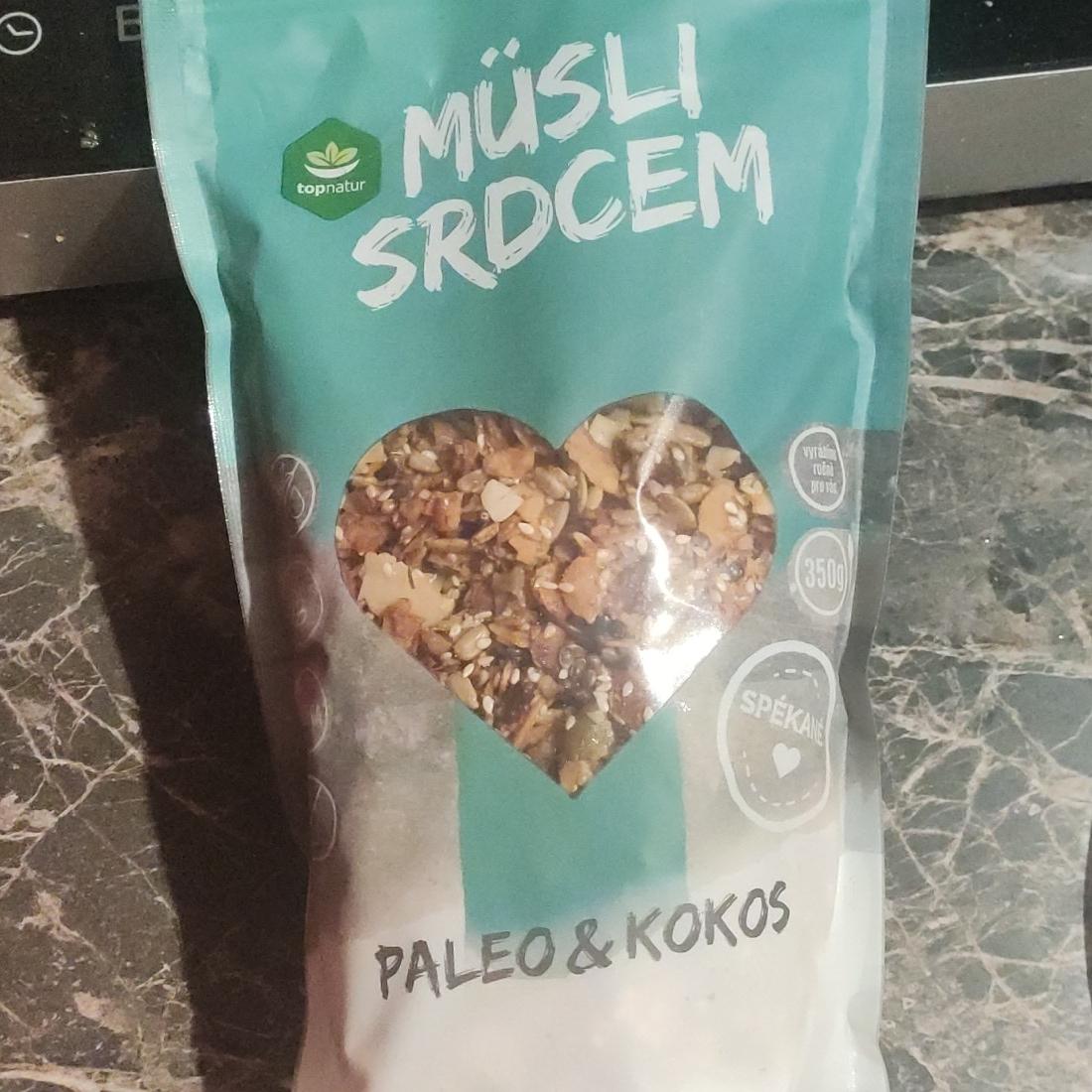 Fotografie - Müsli srdcem paleo & kokos Topnatur