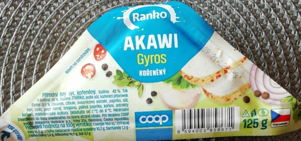 Fotografie - Akawi Gyros kořeněný sýr Ranko