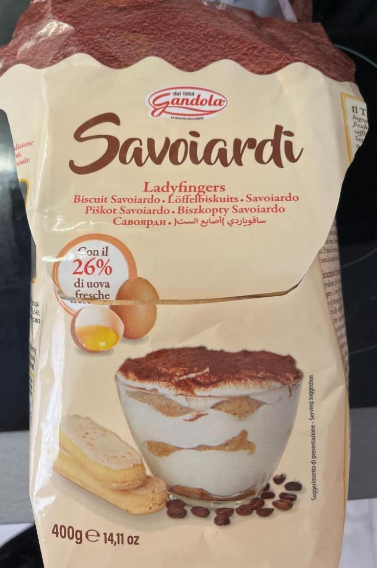 Fotografie - Savoiardi Gandola