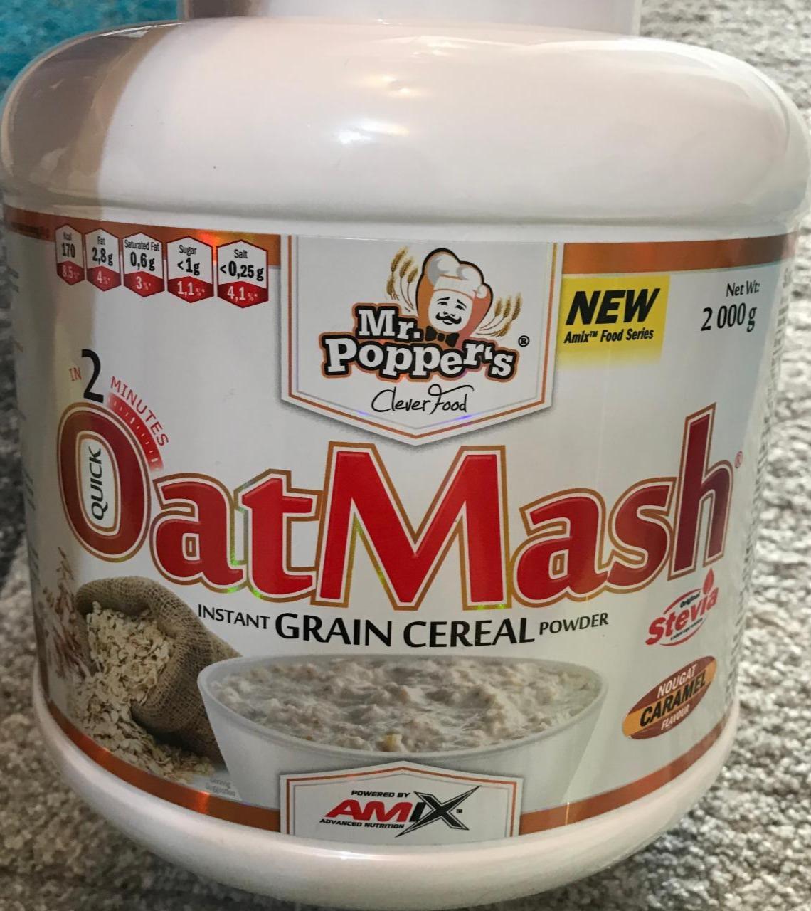 Fotografie - Mr. Popper’s OatMash Nougat Caramel Amix Nutrition