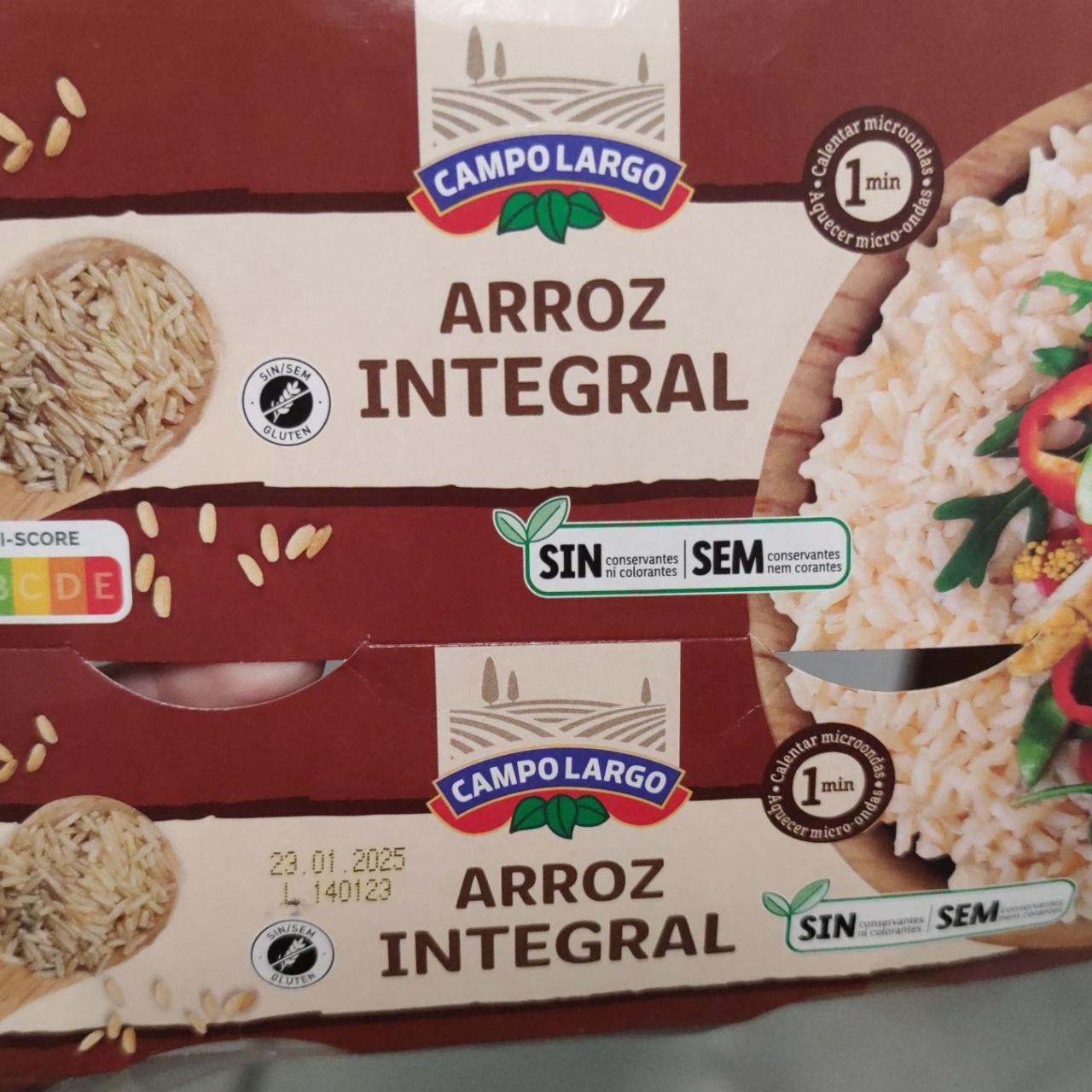 Fotografie - Arroz Integral Campolargo Lidl