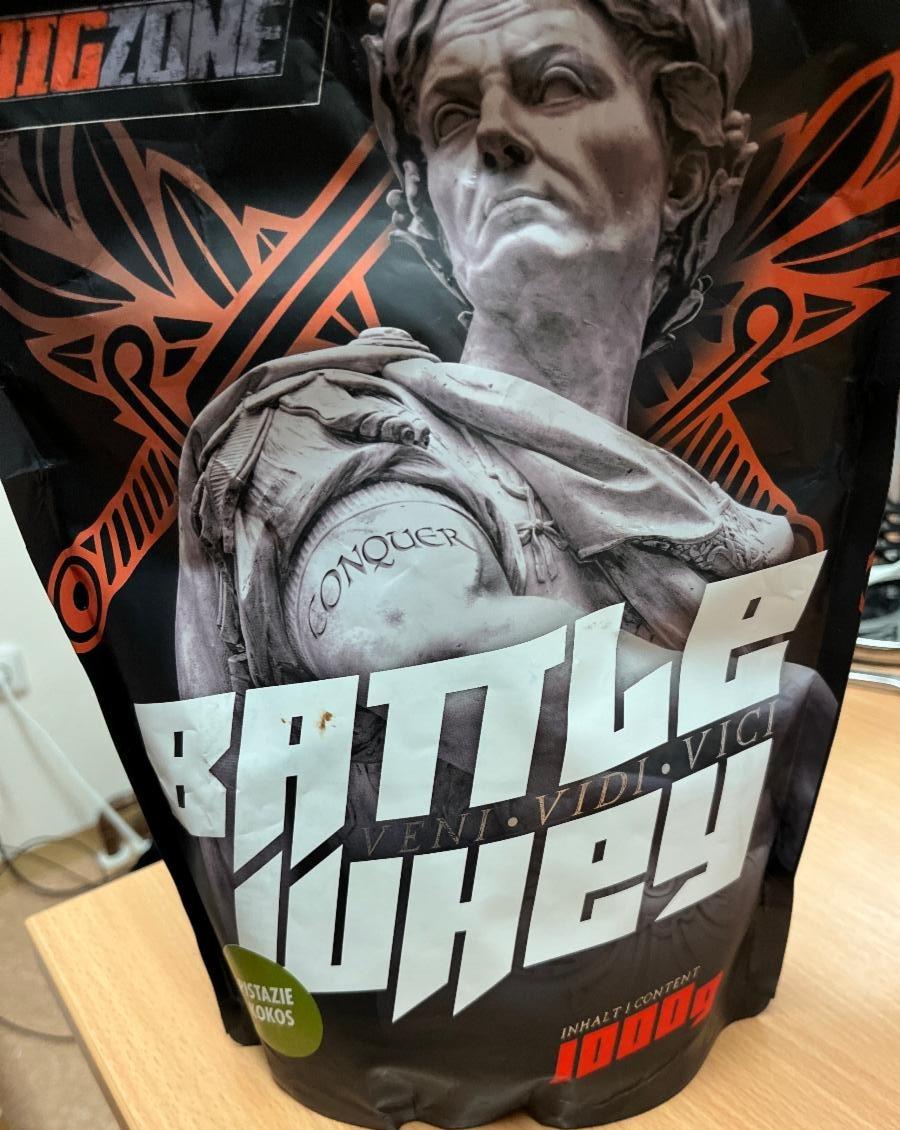 Fotografie - Battle Whey Protein pistácie/kokos - BigZone