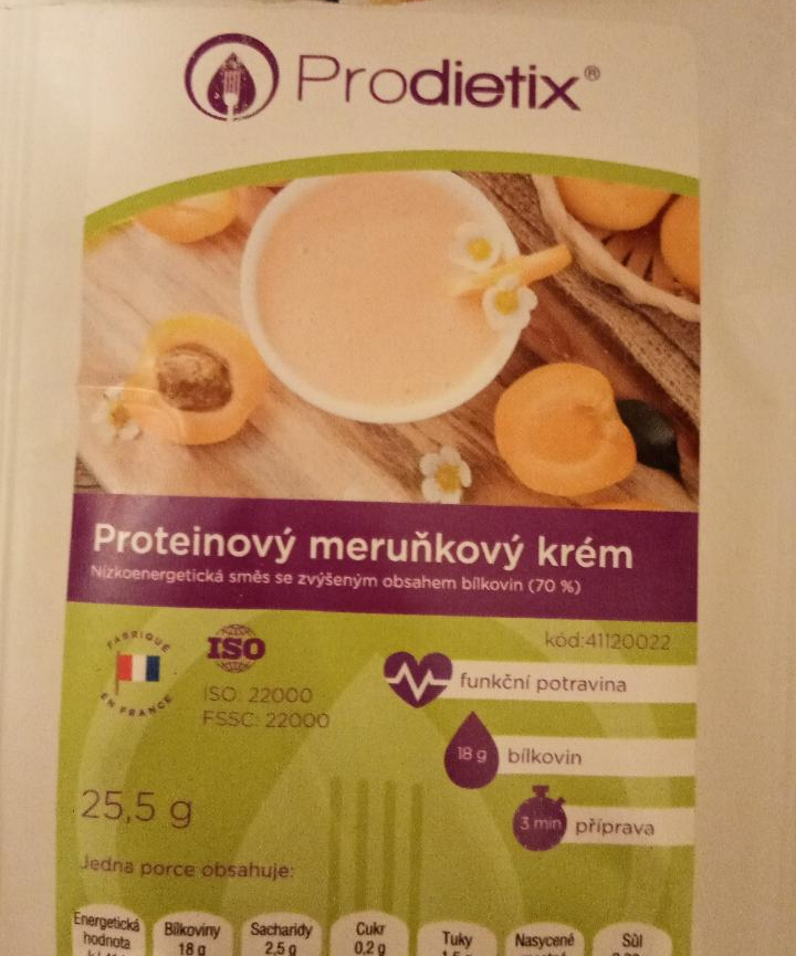 Fotografie - Proteinový meruňkový krém