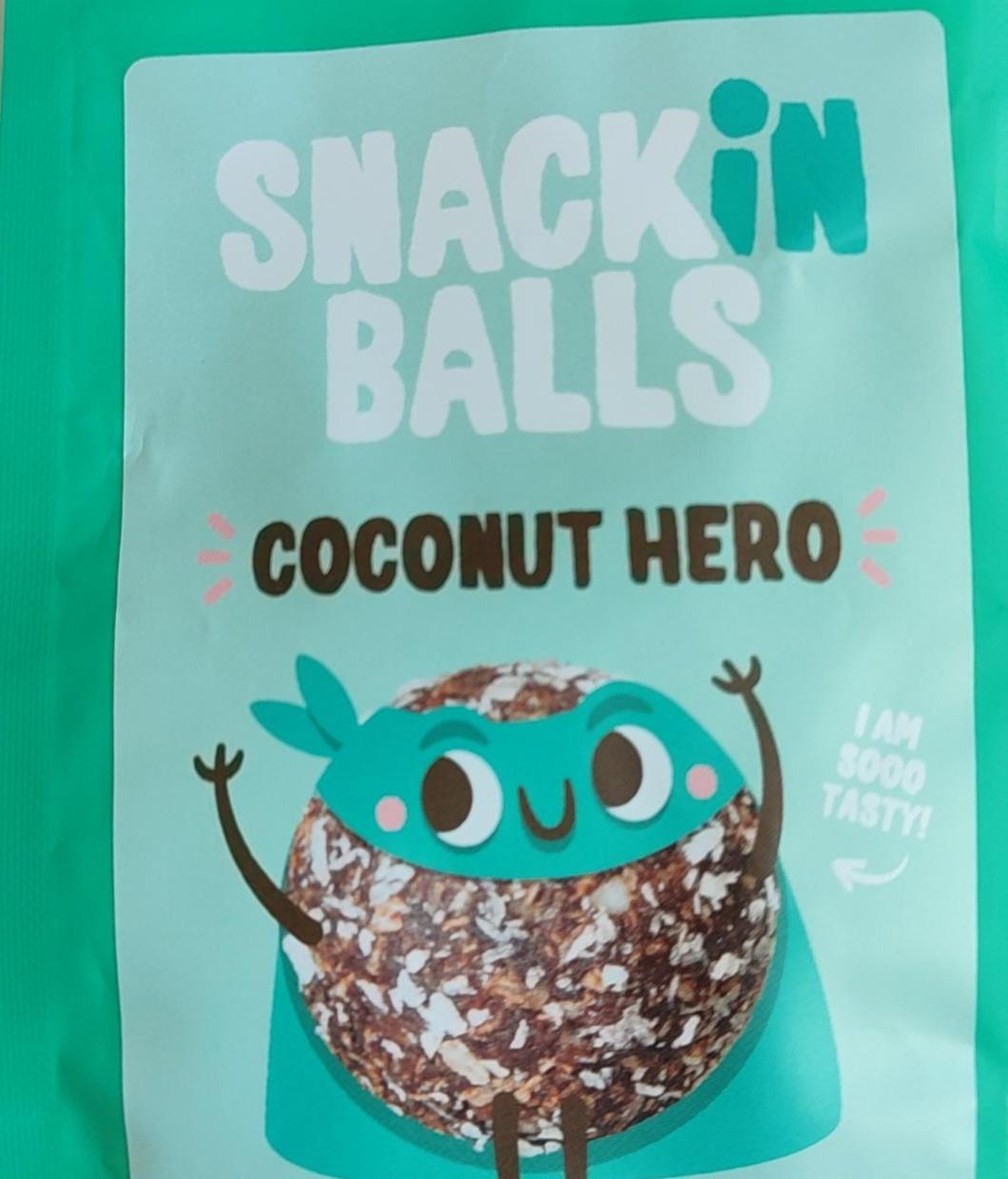 Fotografie - Coconut hero Snackin Balls