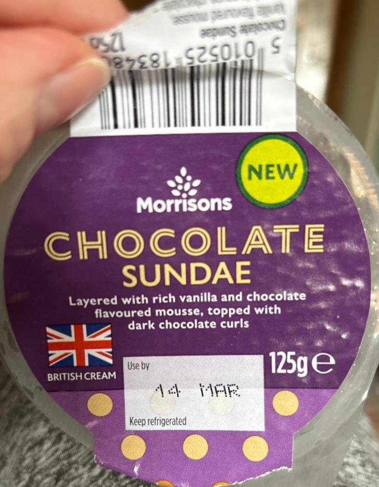 Fotografie - Chocolate Sundae Morrisons