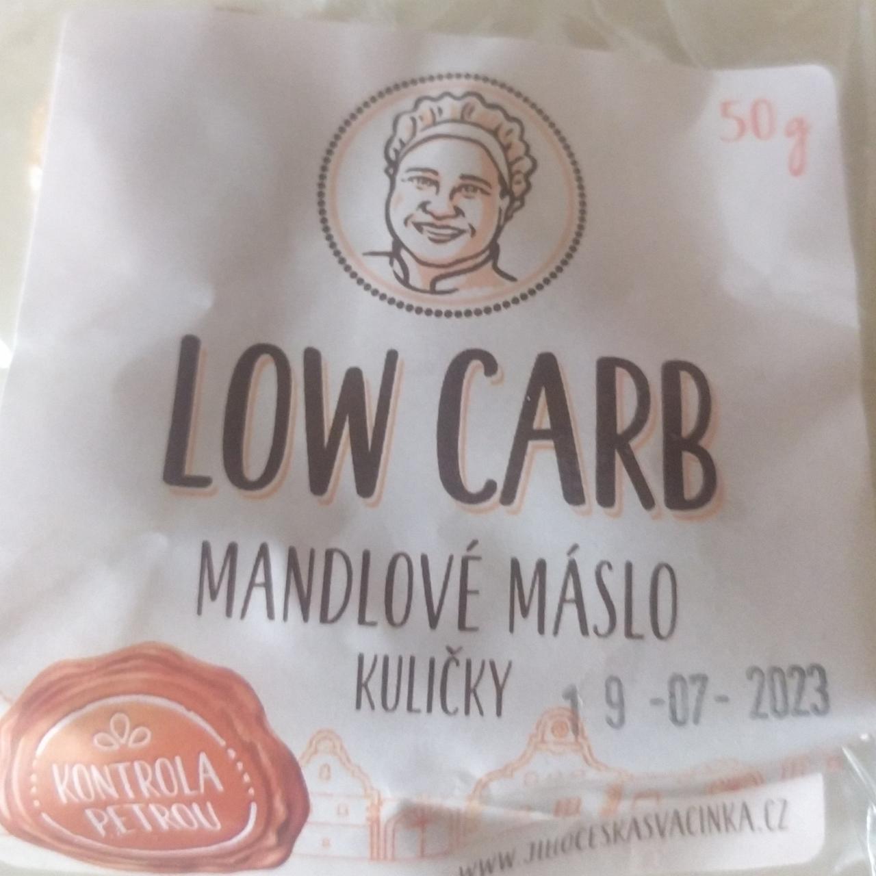 Fotografie - Low carb Mandlové máslo kuličky Jihočeská svačinka