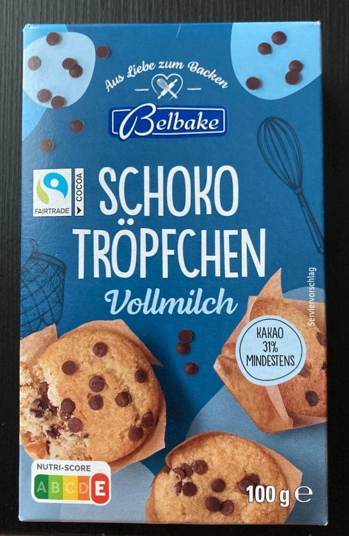 Fotografie - Schoko Tröpfchen Vollmilch Belbake