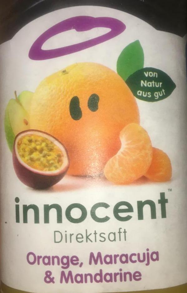 Fotografie - Direktsaft Orange, Maracuja & Mandarine Innocent