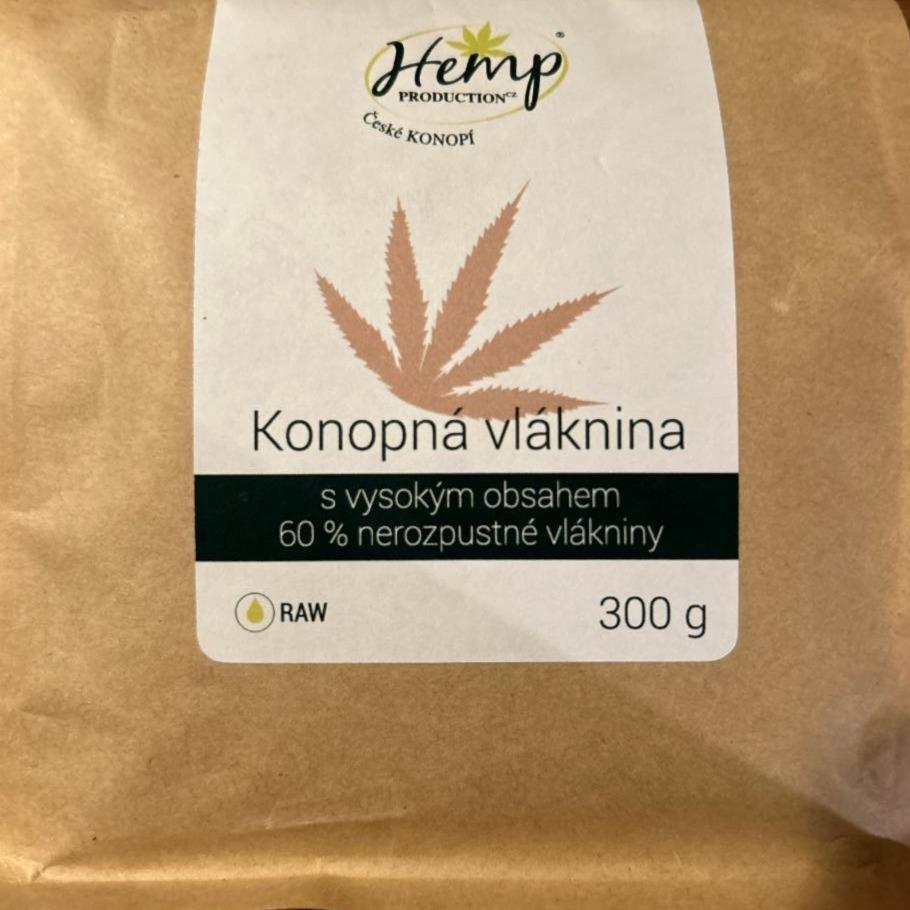 Fotografie - Konopná vláknina Hemp production