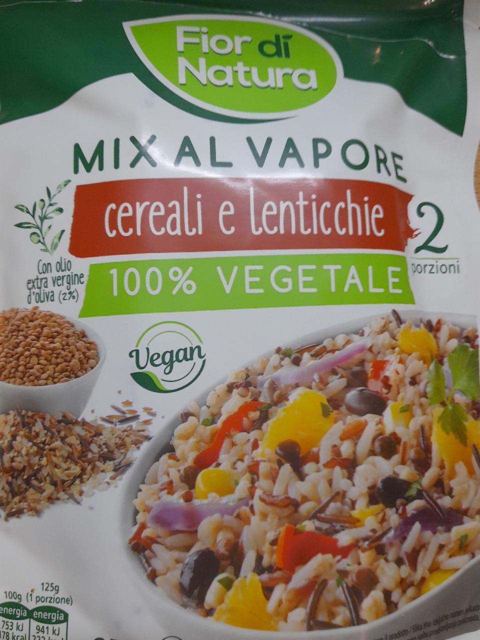 Fotografie - Mix al Vapore Cereali e Lenticchie Fior di Natura