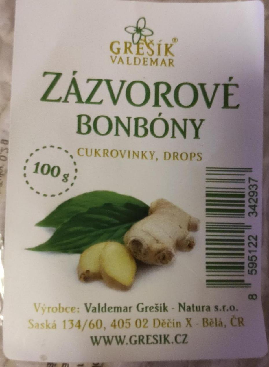 Fotografie - Zázvorové bonbóny Grešík Valdemar