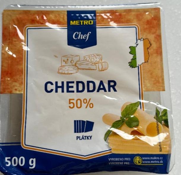 Fotografie - CHEDDAR 50 % Metro Chef