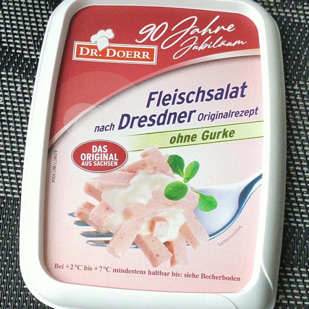 Fotografie - Fleischsalat nach Dresdner originalrezept ohne Gurke Dr. Doerr