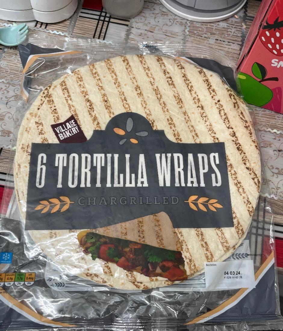 Fotografie - Chargrilled Tortilla Wraps Village Bakery