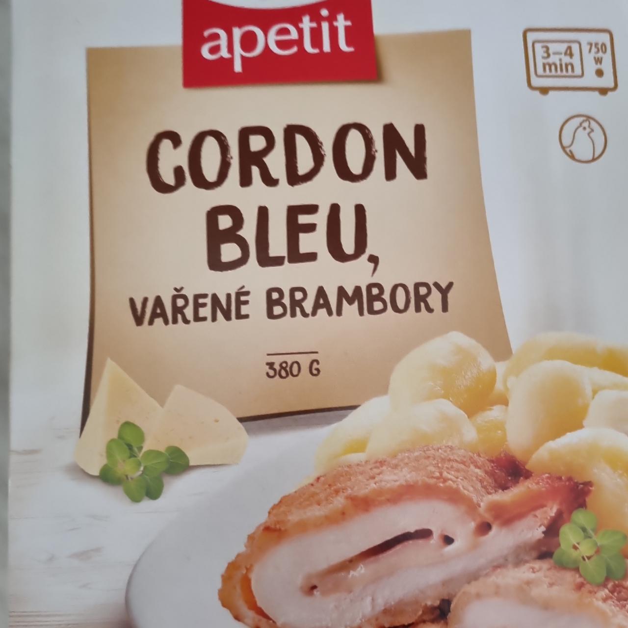 Fotografie - Gordon bleu, vařené brambory Apetit