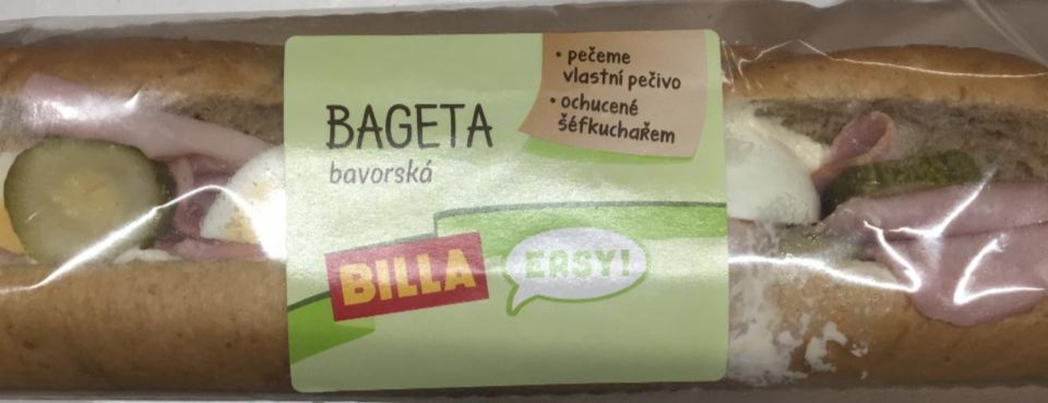 Fotografie - Bageta bavorská Billa Easy!