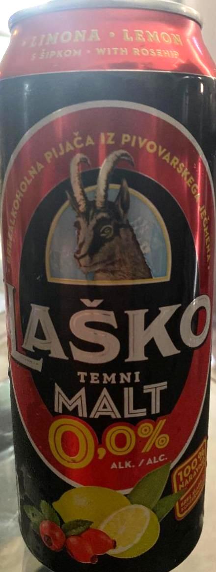 Fotografie - Laško temni malt 0.0%