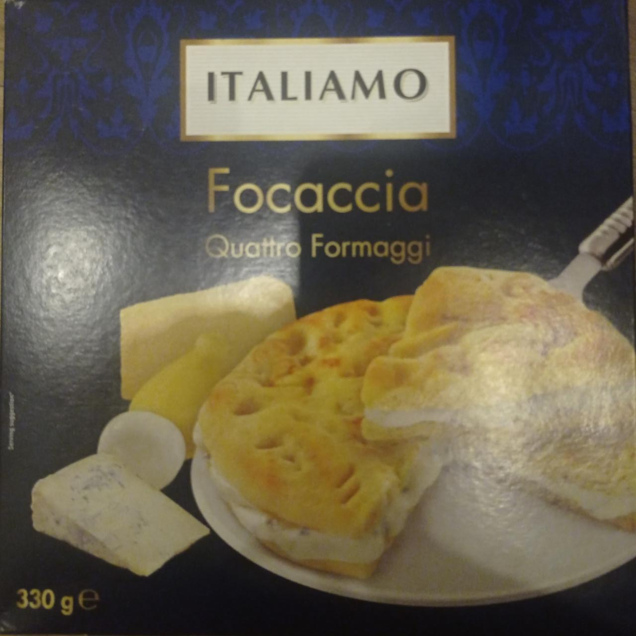 Fotografie - Focaccia Quatro Formaggi Italiamo