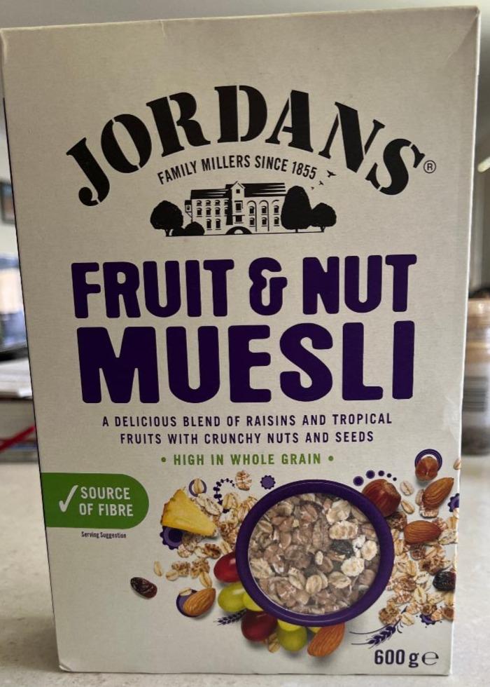 Fotografie - Fruit & Nut Muesli Jordans