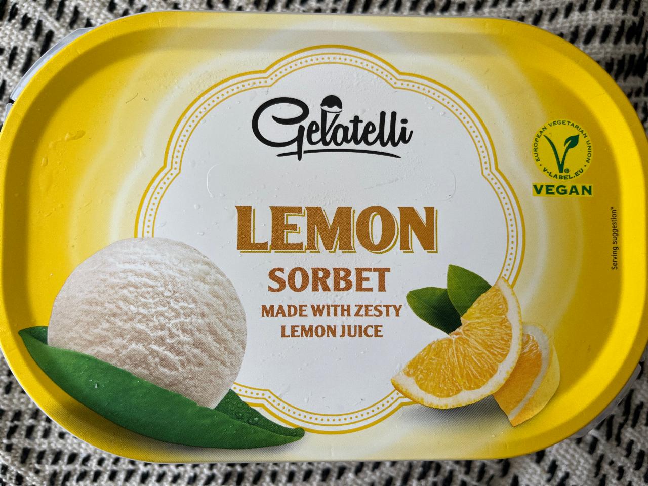 Fotografie - Lemon sorbet Gelatelli