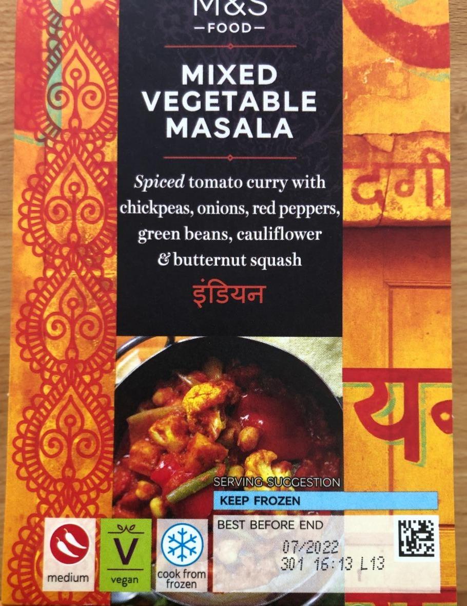 Fotografie - Mixed Vegetables Masala M&S Food