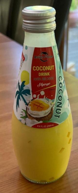 Fotografie - Coconut drink mango Asian Foods