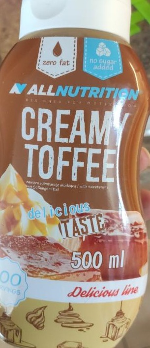 Fotografie - Creamy toffee Allnutrition