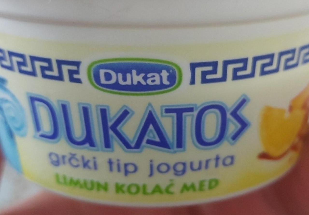 Fotografie - Dukatos grčki tip jogurta Limun kolač med Dukat