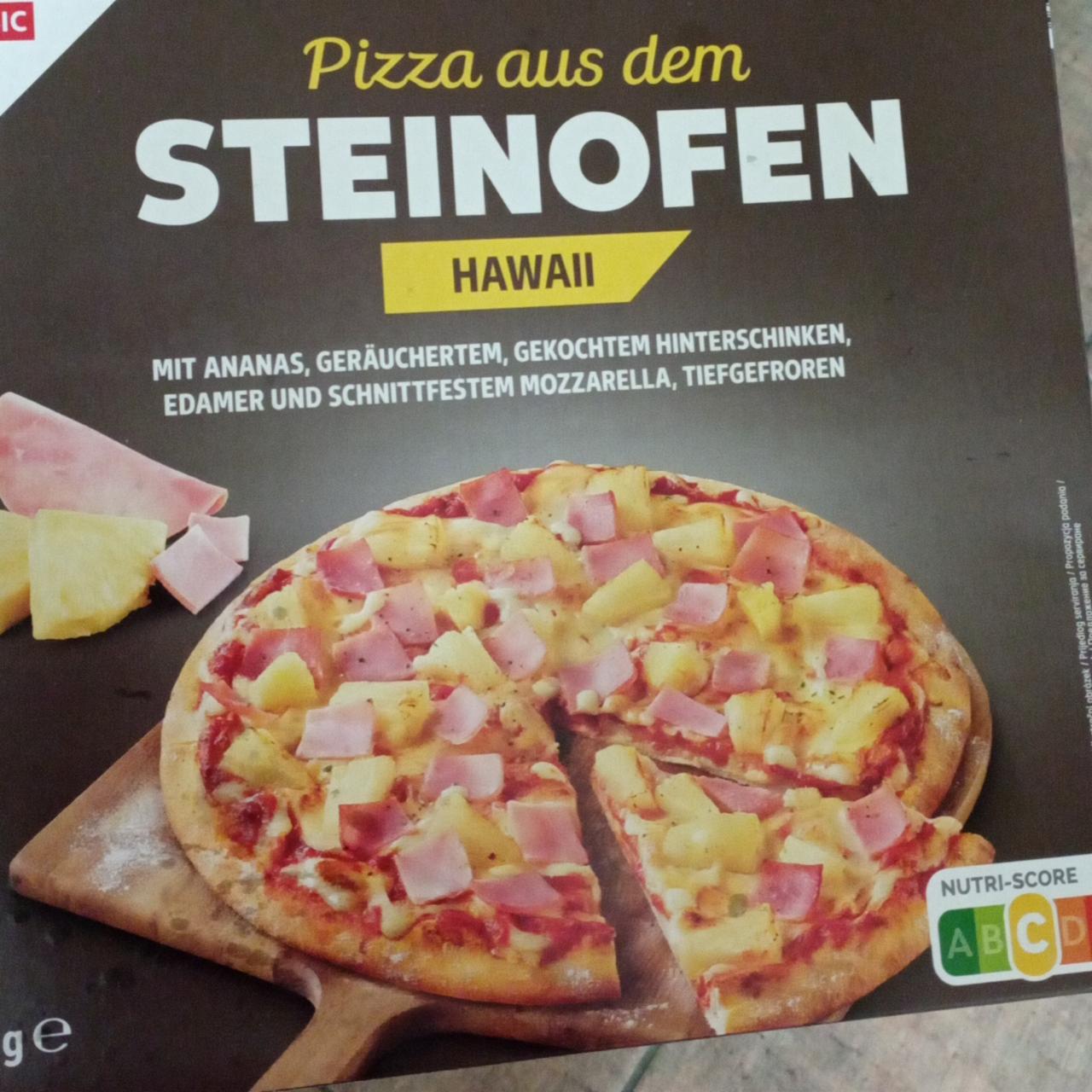 Fotografie - Pizza aus dem Steinofen Hawaii K-Classic