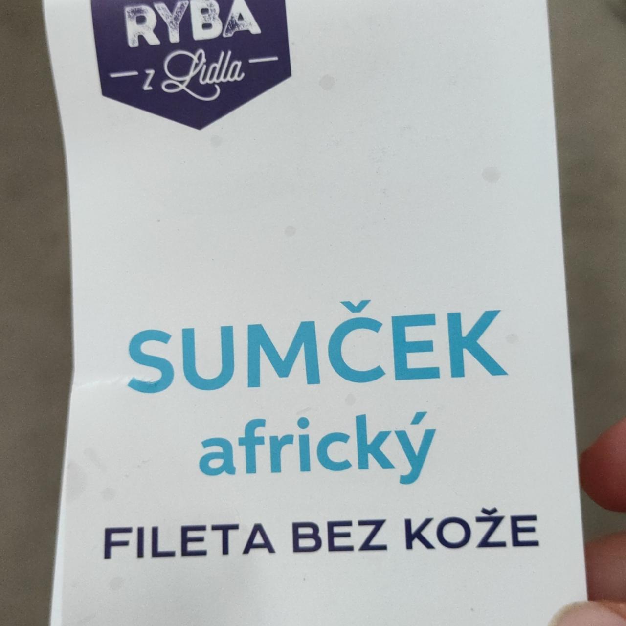 Fotografie - Sumček africký Ryba z Lidla