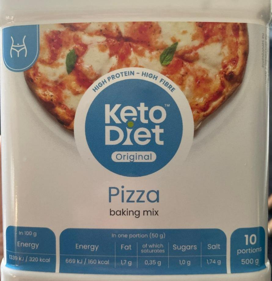 Fotografie - Pizza Baking Mix KetoDiet