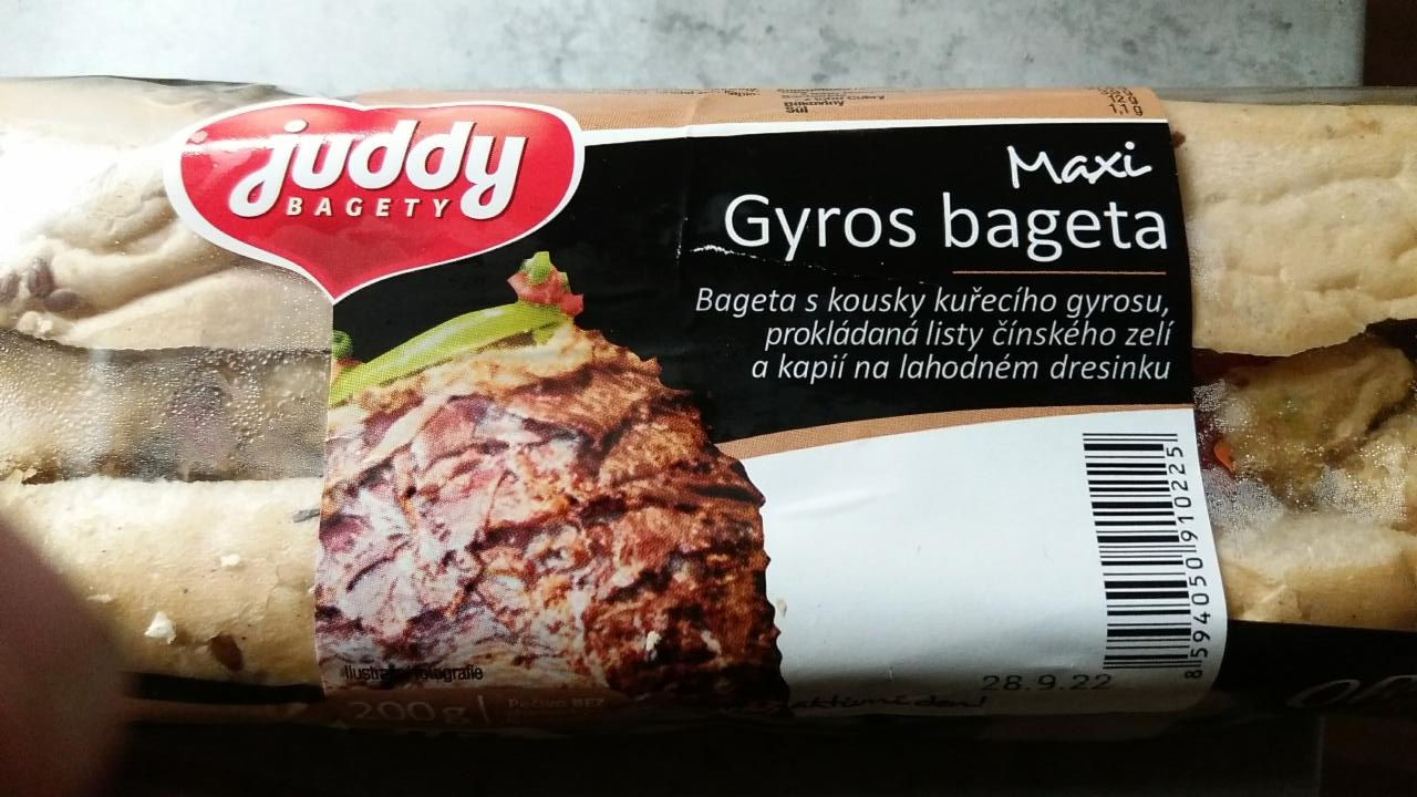 Fotografie - Maxi Gyros bageta Juddy