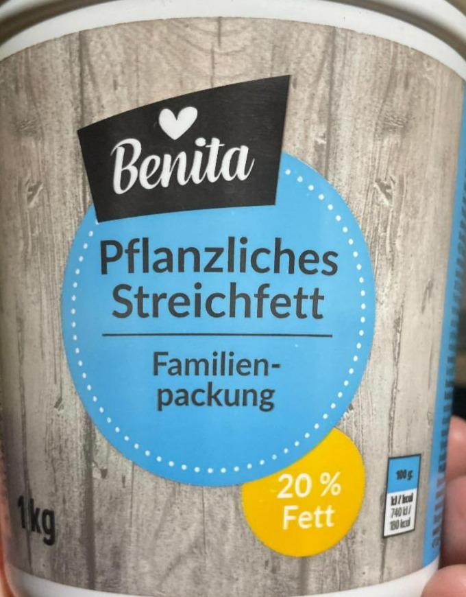 Fotografie - Pflanzliches Streichfett Familien-packung Benita